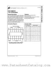 9301 datasheet pdf National Semiconductor