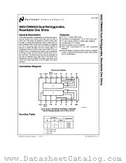 DM9602 datasheet pdf National Semiconductor
