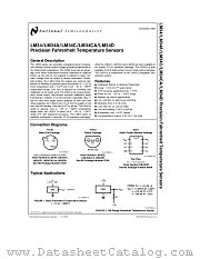 LM34 datasheet pdf National Semiconductor