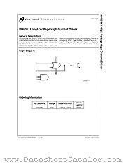 DH0011A datasheet pdf National Semiconductor