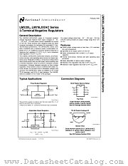 LM79L datasheet pdf National Semiconductor