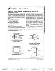 LM101A datasheet pdf National Semiconductor