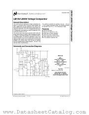 LM106 datasheet pdf National Semiconductor