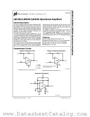 LM208A datasheet pdf National Semiconductor