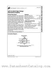 LM143 datasheet pdf National Semiconductor
