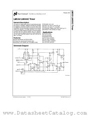 LM555 datasheet pdf National Semiconductor
