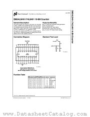 DM74LS491 datasheet pdf National Semiconductor
