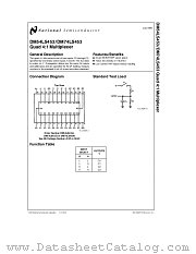 DM54LS453 datasheet pdf National Semiconductor