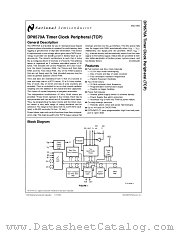 DP8570A datasheet pdf National Semiconductor