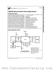 LM2984C datasheet pdf National Semiconductor
