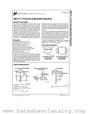 LM317L datasheet pdf National Semiconductor