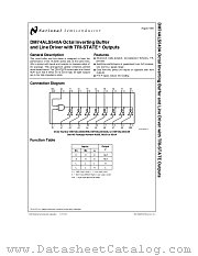 DM74ALS540A datasheet pdf National Semiconductor