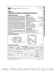 LM611 datasheet pdf National Semiconductor