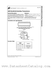 DM74ALS645A datasheet pdf National Semiconductor