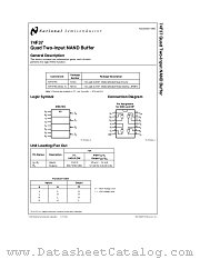 74F37 datasheet pdf National Semiconductor
