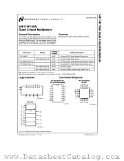54F158A datasheet pdf National Semiconductor