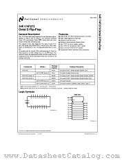 54F273 datasheet pdf National Semiconductor