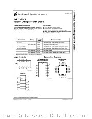 54F378 datasheet pdf National Semiconductor