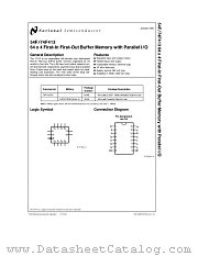 74F413 datasheet pdf National Semiconductor