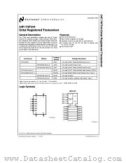 74F544 datasheet pdf National Semiconductor