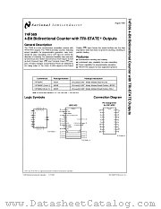 74F569 datasheet pdf National Semiconductor
