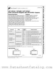 54F648 datasheet pdf National Semiconductor