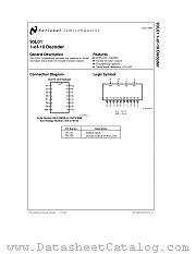 93L01 datasheet pdf National Semiconductor