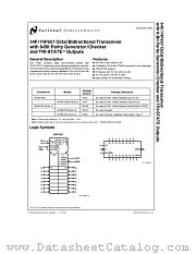 54F657 datasheet pdf National Semiconductor