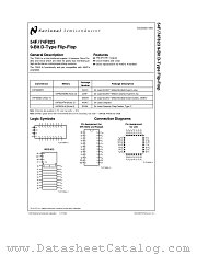74F823 datasheet pdf National Semiconductor