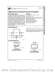 LM2936 datasheet pdf National Semiconductor