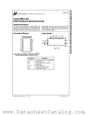 DM74165 datasheet pdf National Semiconductor