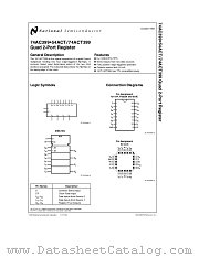 54ACT399 datasheet pdf National Semiconductor