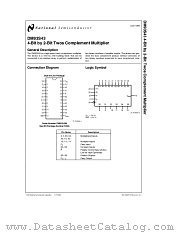 DM93S43 datasheet pdf National Semiconductor