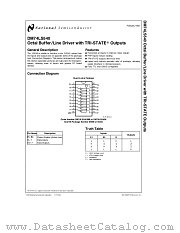 DM74LS540 datasheet pdf National Semiconductor