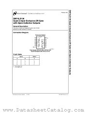 DM74LS136 datasheet pdf National Semiconductor