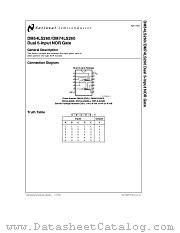 DM54LS260 datasheet pdf National Semiconductor
