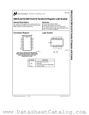 DM54LS378 datasheet pdf National Semiconductor