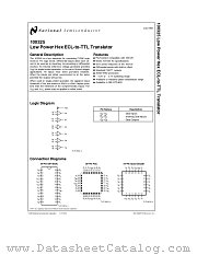 100325 datasheet pdf National Semiconductor