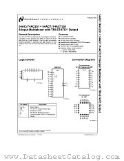 54ACT251 datasheet pdf National Semiconductor