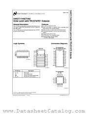 74ACT563 datasheet pdf National Semiconductor