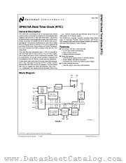 DP8573A datasheet pdf National Semiconductor