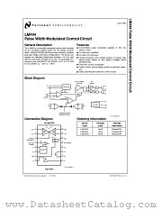 LM494 datasheet pdf National Semiconductor