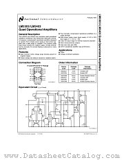 LM3403 datasheet pdf National Semiconductor