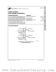 LH2311 datasheet pdf National Semiconductor