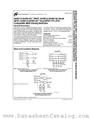 AH0014 datasheet pdf National Semiconductor