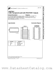 74ACT841 datasheet pdf National Semiconductor