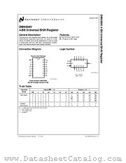 DM93S00 datasheet pdf National Semiconductor