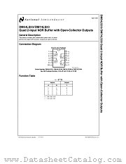 DM74LS33 datasheet pdf National Semiconductor
