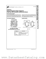 54LS114 datasheet pdf National Semiconductor