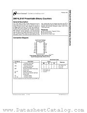 DM74LS197 datasheet pdf National Semiconductor